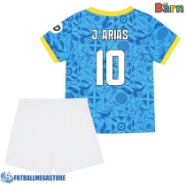 Fotballdrakt Barn Wolves Jhon Arias #10 Tredjedraktsett 2025-26 Kortermet (+ Korte bukser)